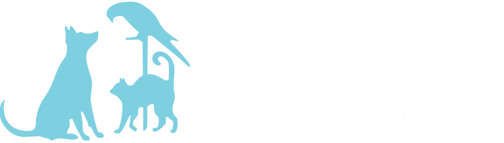 Midway Animal Hospital Logo White